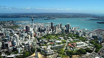 Luftaufnahme von Auckland
