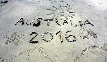 Strandkunst Australien