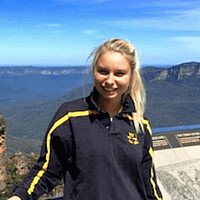 Studentin in Australien