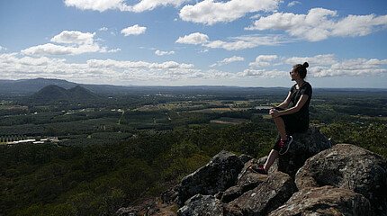 Aussicht von Mount Ngungun