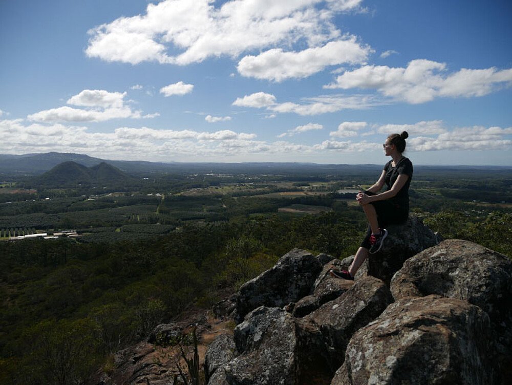 Aussicht von Mount Ngungun
