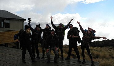 Wandergruppe Neuseeland