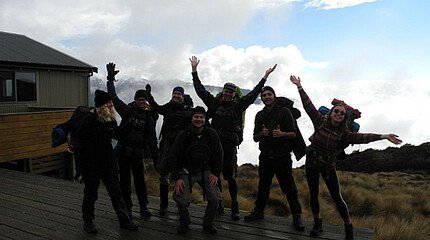 Wandergruppe Neuseeland