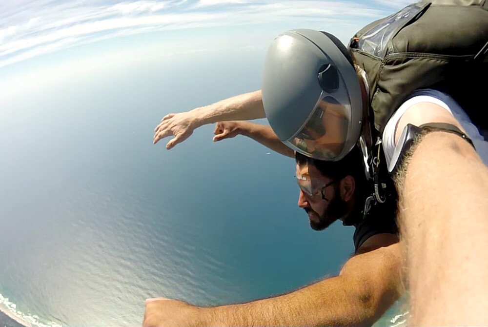 Skydiving in Australien