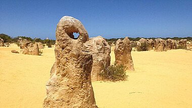 Pinnacles in Westaustralien
