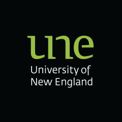 Logo The University of New England Australien
