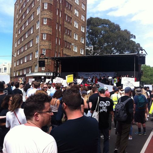 Keep Sydney Open Demonstration